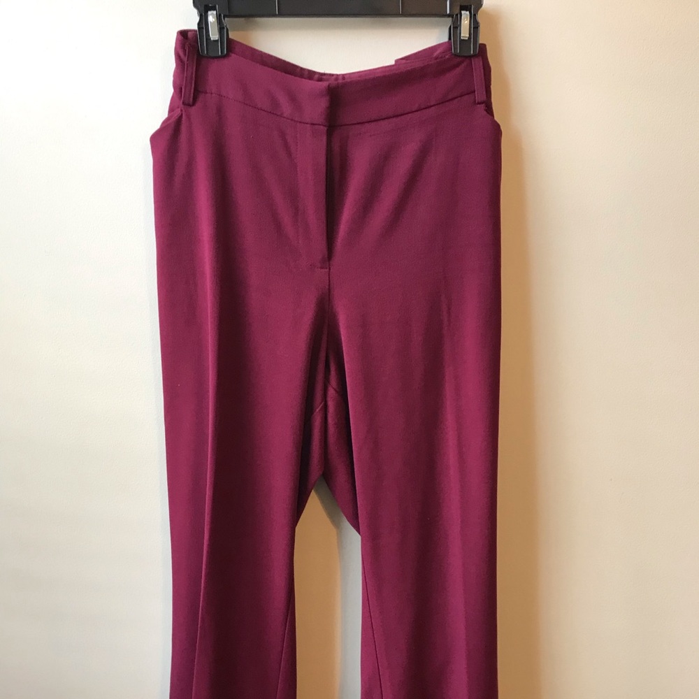 Maroon Boss Lady Trousers